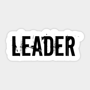 Leader Sticker